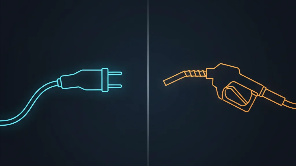 EV charging cost vs gas comparison